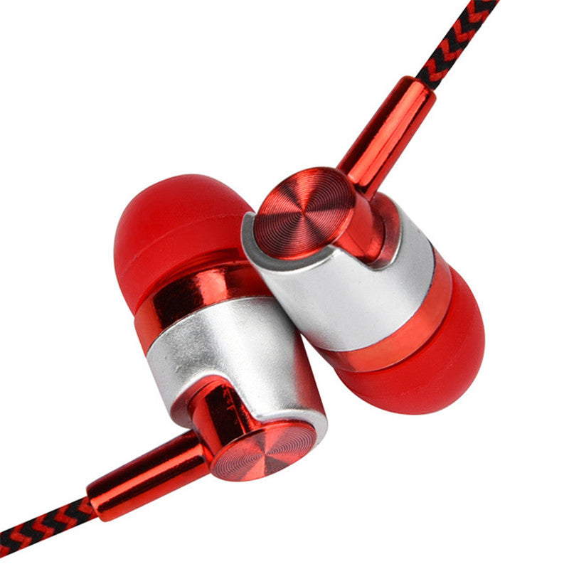 Universal 3.5mm In-Ear Stereo Earbuds Earphone Super Bass Music Headset With Mic for Mobile Phones