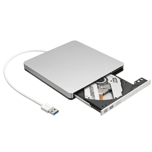 USB External Slot in DVD CD Drive Burner Superdrive for Windows XP/Mac 10 OS