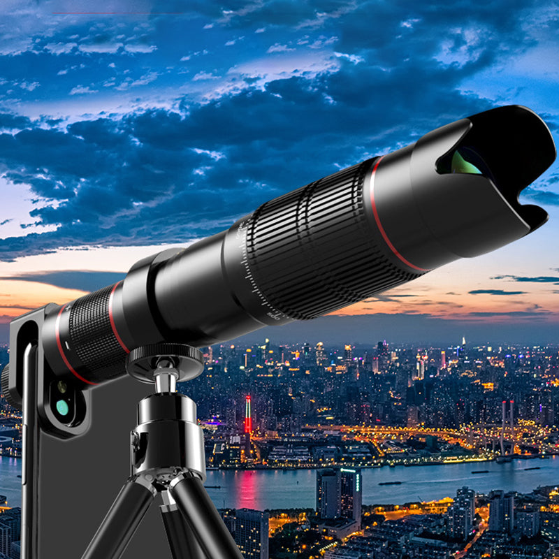 36X 4K HD Dual Zoom Remote Control Telephoto Lens Telescope Lens For Mobile Phone Hunting