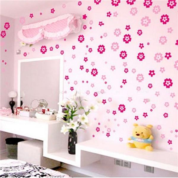 Removable Flowers Sticker Art DIY Your Home Wall Decor Art