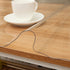 Wipe Clean Transparent Tablecloth Mat PVC Glass Effect Table Protection Cover