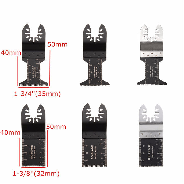 20pcs Oscillating Multitool Saw Blades for Fein Multimaster Makita Bosch Oscillating Tools