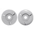 90mm Diameter 16mm Bore Silver Power Wood Carving Disc Angle Grinder Attachment 