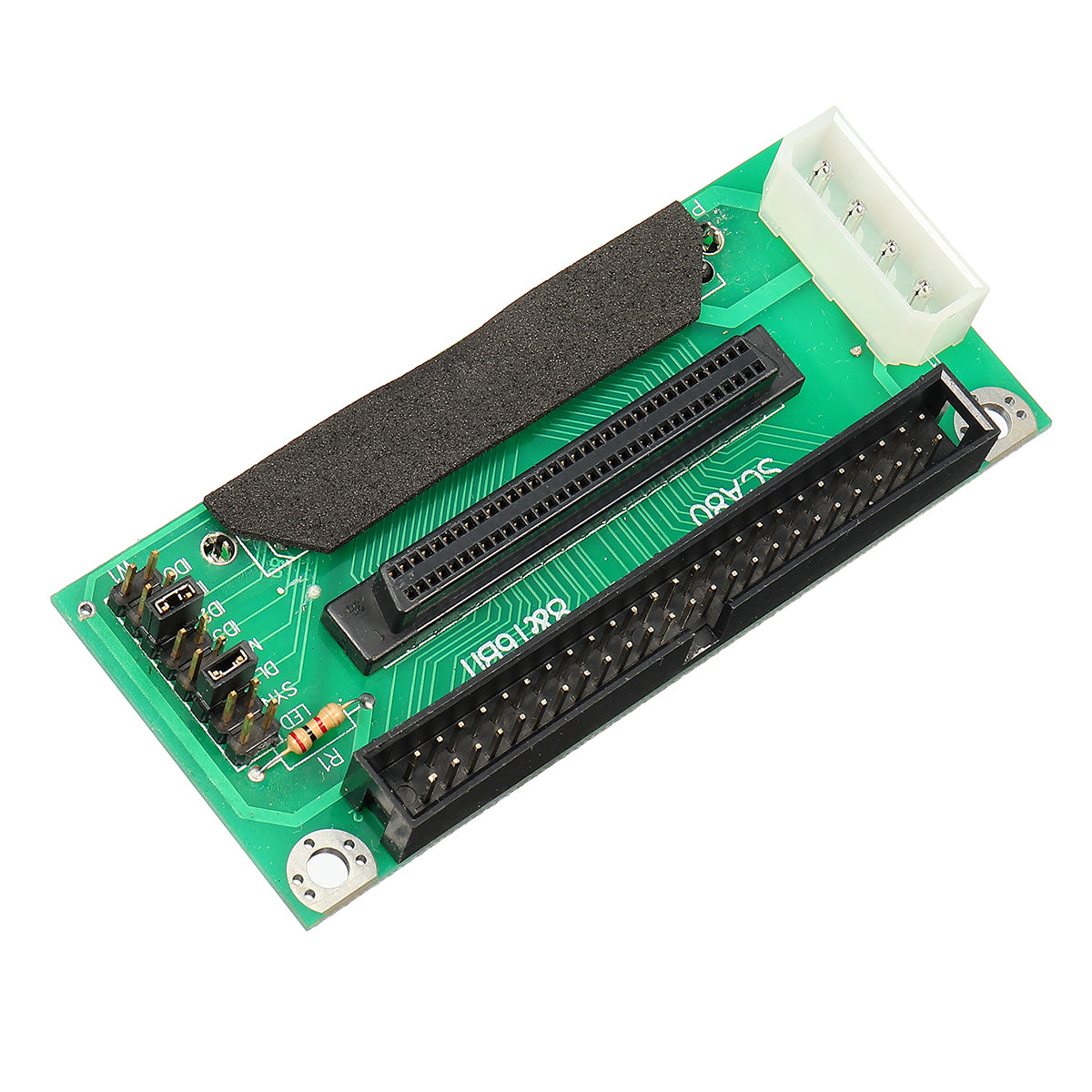 SCA 80 Pin to 68 Pin 50 Pin IDE Ultra SCSI II/III Adapter Hard Drive Converter