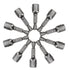 10pcs 8mm Socket Magnetic Nut Driver 1/4 Inch Hex Shank Power Drill Bits