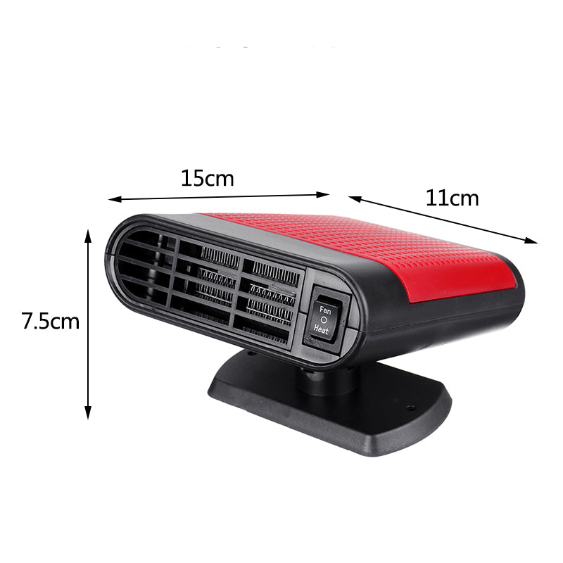 12V 150W Car Electric Heater Fan Two In One Glass Defroster Air Purifier Car Heater