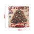 43X43cm Christmas Tree Snowmen Gift Fashion Cotton Linen Pillow Case Santa Claus Home Decor