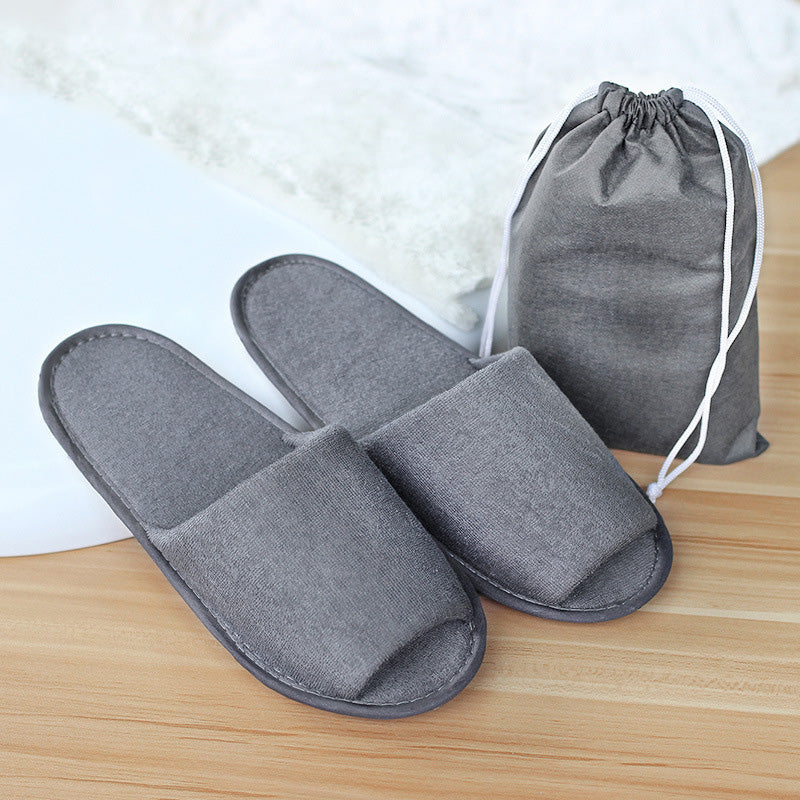 IPRee® Folding Slippers Men Women One Size Travel Portable Shoes Non-slip Slippers With Storage Bag