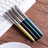 Classsic WingSung 613 Transparent Fountain Pen 0.5mm Fine Nib Smooth Writing School Office Supplies 