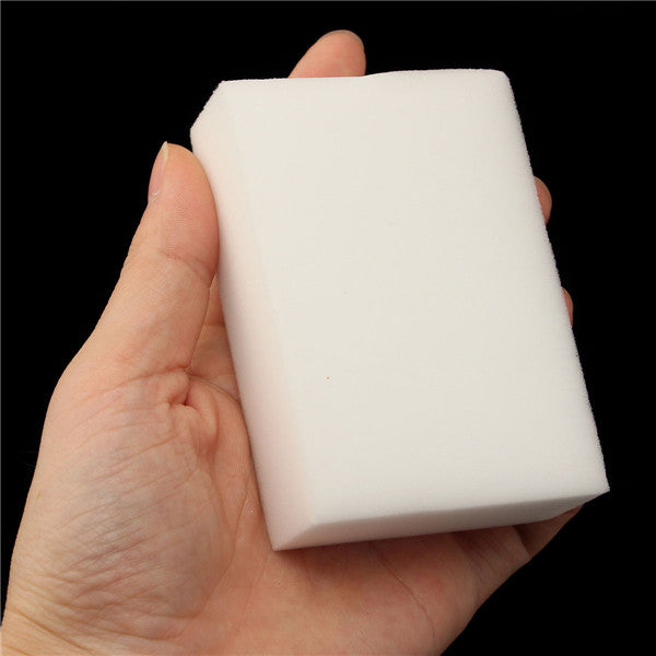 100pcs 30mm Thickness Magic Cleaning Sponge 90x60x30mm Magic Melamine Cleaning Eraser Sponges