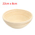 Round Banneton Brotform Rattan Basket Bread Dough Proofing Rising Loaf Proving 4 Sizes