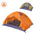 Outdoor 2 Persons Camping Tent Double Layer PU 4000 Waterproof Canopy Sunshade