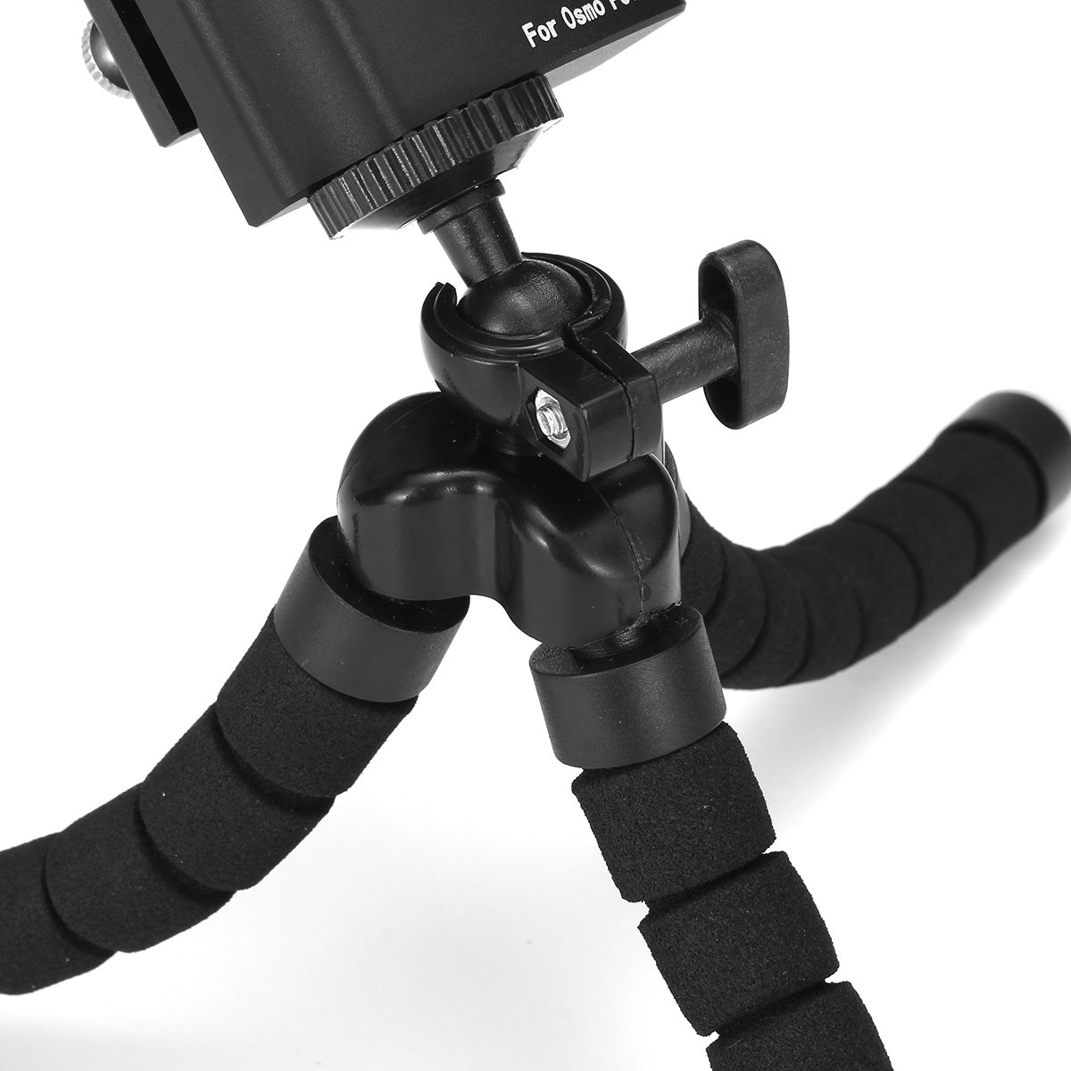 Kingwon LH-OP10 Holder Mount with Mini Desktop Flexible Octopus Tripod for DJI Osmo Pocket Gimbal Sports Camera