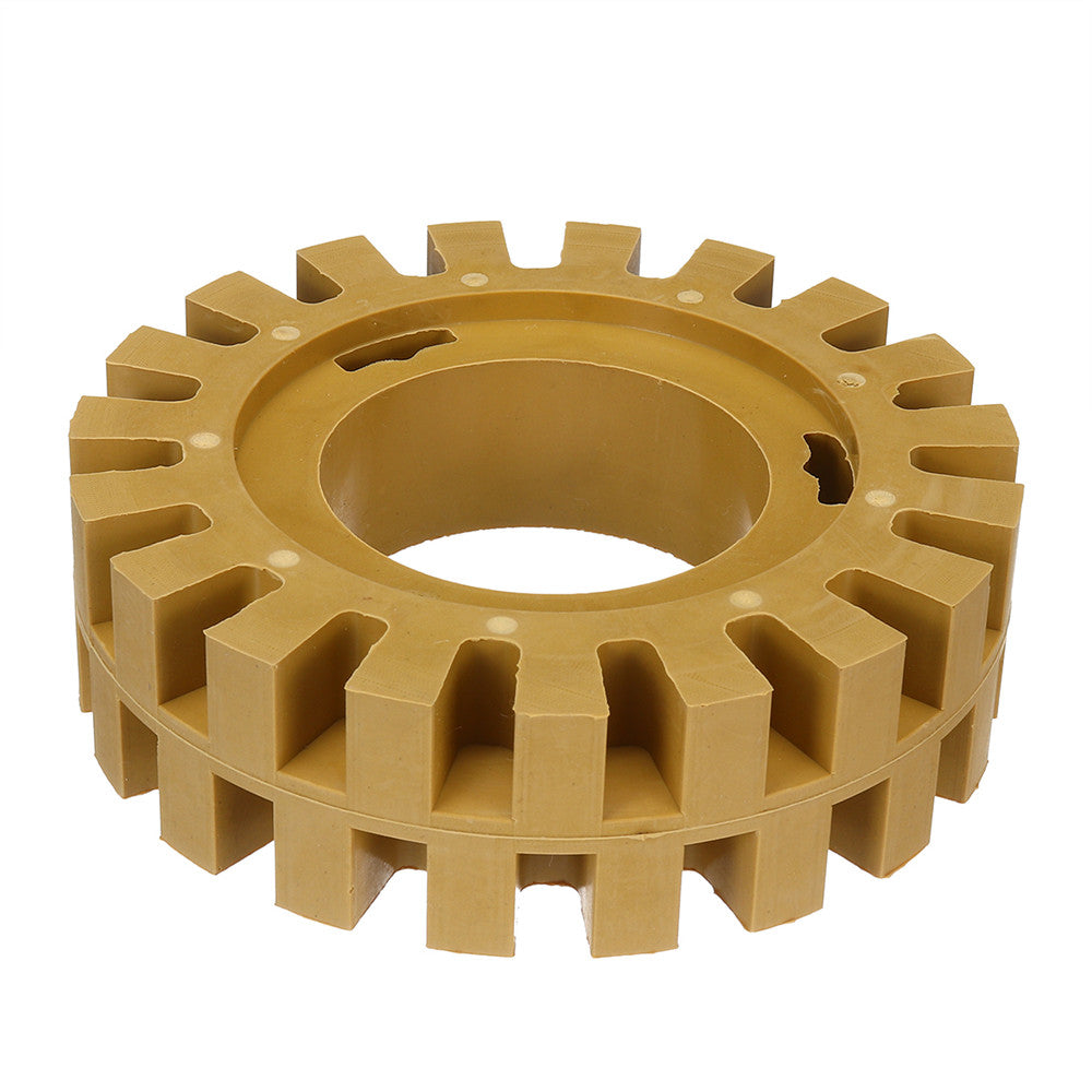 4 Inch 30MM Rubber Eraser Wheel Withstand up to 3500 RPM
