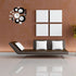 Honana DX-X6 Creative 3D Acrylic Mirror Wall Sticker Quartz Clocks Watch Large Home Decor