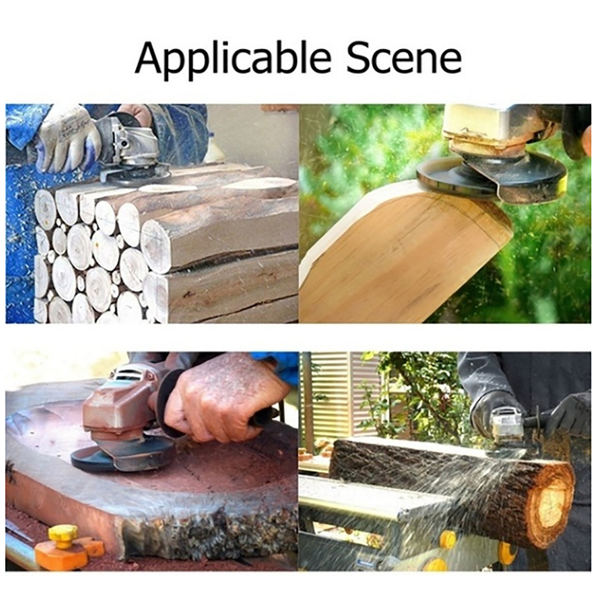 Woodworking Alloy Angle Grinder Wood Carving Disc Polishing Pad Sanding Buffing Bonnet Wheel Felt Polisher Pad