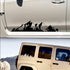 76x16cm Snow Mountain Car Stickers Vinyl Decal Auto Body Truck Tailgate Window Door Universal