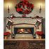 7x5ft Christmas Fireplace Photography Backdrop Vinyl Studio Background Photo Prop