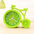 Creative Portable Mini Mute Children Student Clock Bike Office Table Alarm Clocks Home Decor