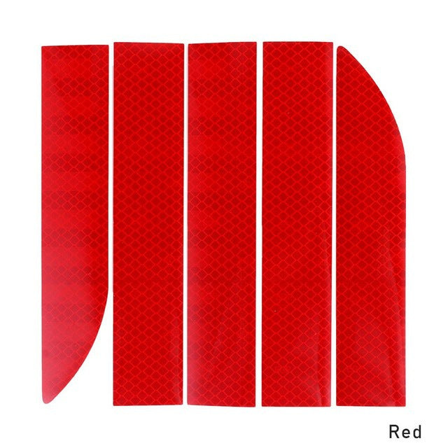 Car Trunk Reflective Trim Strip Night Strong Reflective Stickers