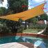 Top Sun Shade Sail Shelter Net Outdoor Garden Car Cover Awning Canopy Patio