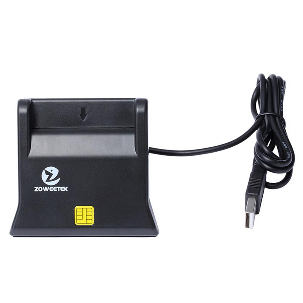 Zoweetek ZW - 12026 - 3 EMV USB Smart Card Reader Writer DOD Military USB 