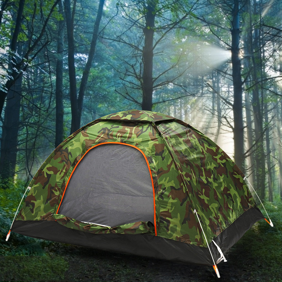 1-2 Person Automatic Camping Tent Waterproof Quick Shelter Sunshade Canopy Outdoor Travel Hiking