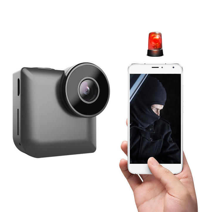 XANES C3 Mini Wifi HD 720P 140° Angle Night Vision Camera Video Recording Motion Detection Alarm
