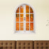 Autumn Leaves 3D Artificial Window View 3D Wall Decals Room PAG Stickers Home Wall Decor Gift