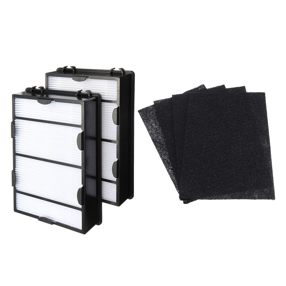 2pcs HEPA Replacement Filter and 4pcs Carbon Pre-filters for Holmes HAPF600D-U2  