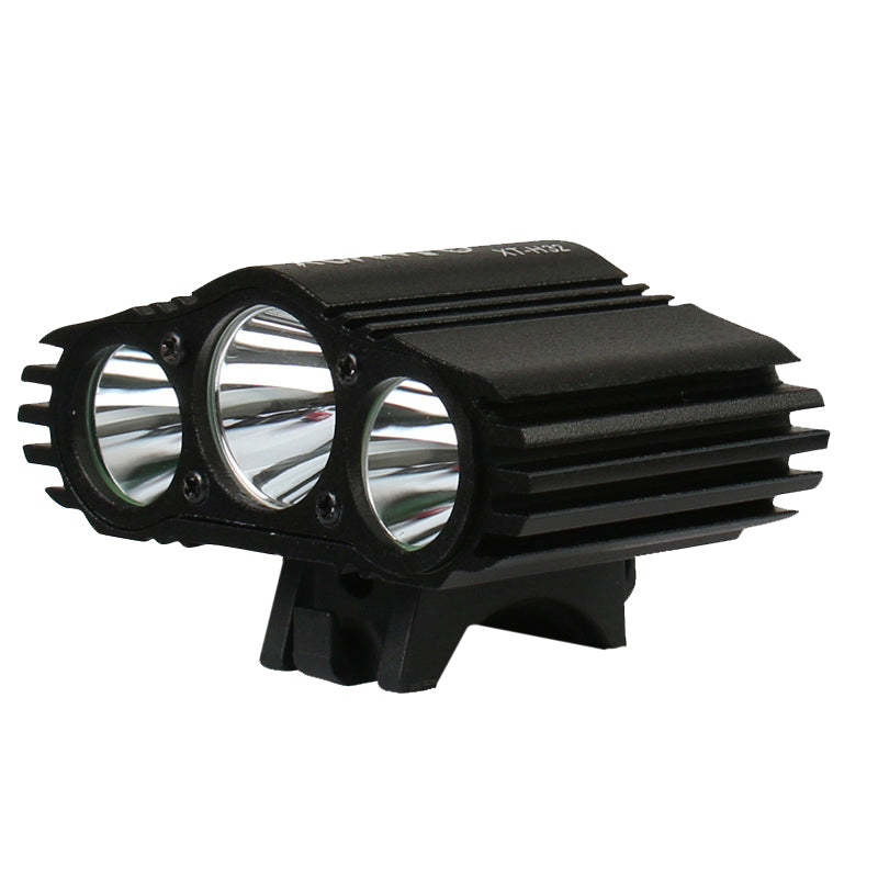XANES ML06 2700LM 3xT6 LED 4-Mode IPX6 Waterproof Bike Light HeadlampTemperature Control Power Display No Battery