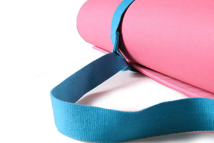 KALOAD Cotton Yoga Mat Strap Sling 37-59inch for Standard Thick Fitness Yoga Mats Yoga Strap