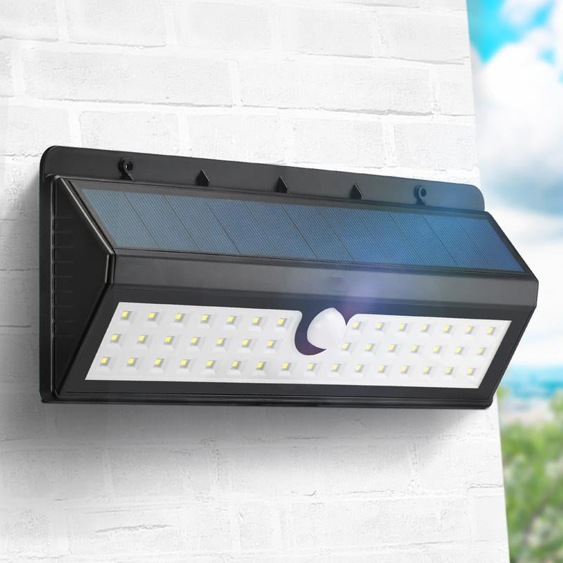 ARILUX® PL-SL 03 Solar Powered 44 LED PIR Motion Sensor Light Outdoor Waterproof IP65 Wall Lamp