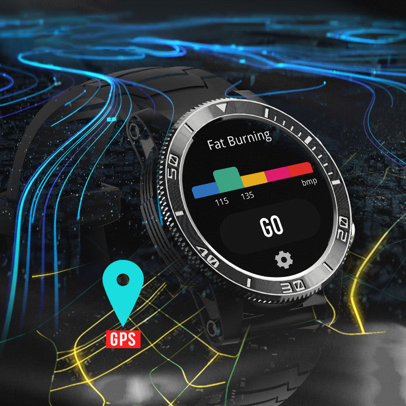 Smart Watch GPS Heart Rate Stress Compass