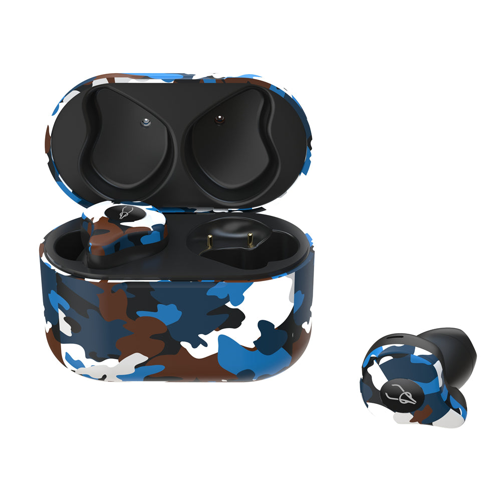 Sabbat X12 Ultra TWS bluetooth 5.0 Earphone Camouflage AAC DSP CVC8.0 Noise Cancelling Bilateral Call Headphone