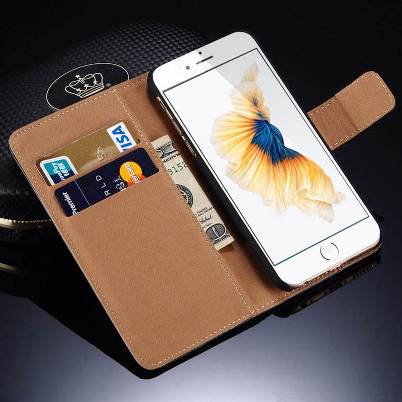 6S/6S Plus iPhone Wallet Case with Kickstand Phone Bag Cover For iPhone With Card Holder - Flickdeal.co.nz