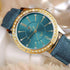 Gold Diamond Quartz Watch for Women Luxury Golden Wrist Watch G897 - Flickdeal.co.nz