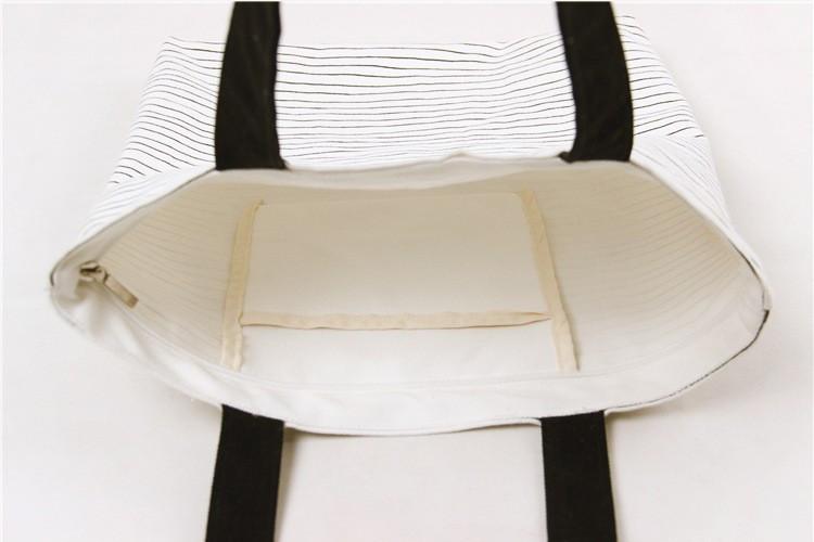 Casual Striped handbag Cute Cat Shoulder Bags for Women - Flickdeal.co.nz