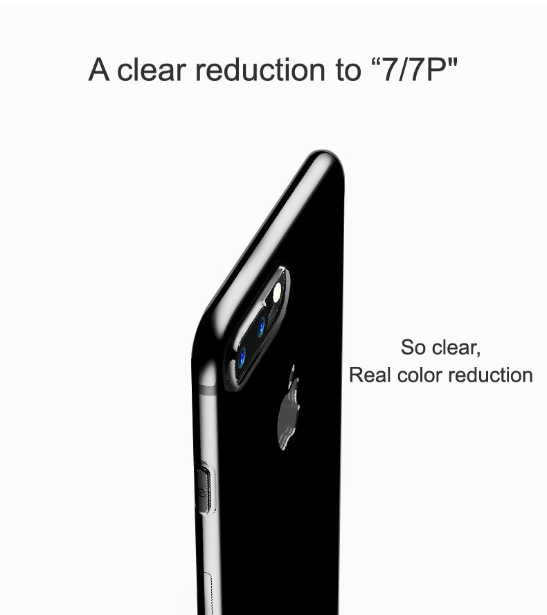Ultra Thin Case For iPhone 8 7 Plus Transparent Clear Soft TPU Silicone Shell Coque Cover For iPhone 8Plus 7Plus - Flickdeal.co.nz