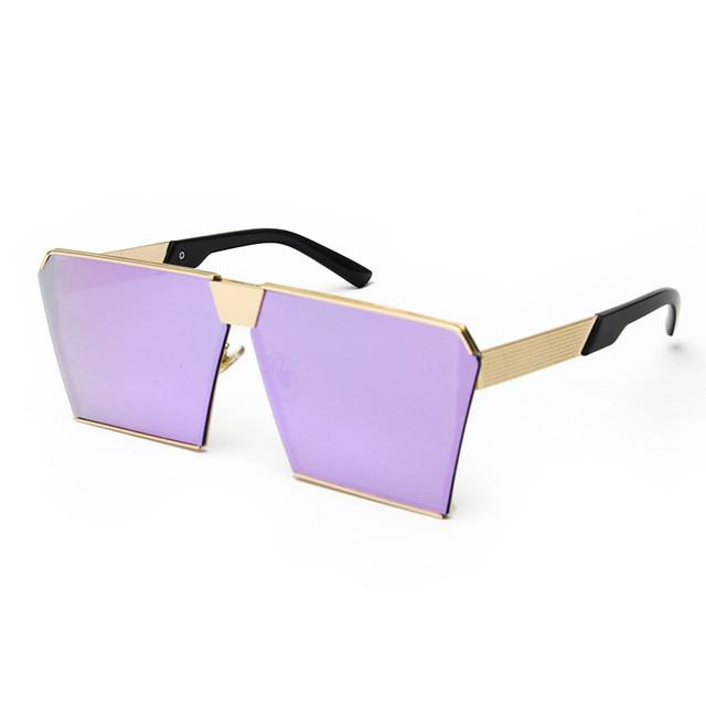Women Oversize Women Sunglasses UV400 Gradient Vintage eyeglasses - Flickdeal.co.nz