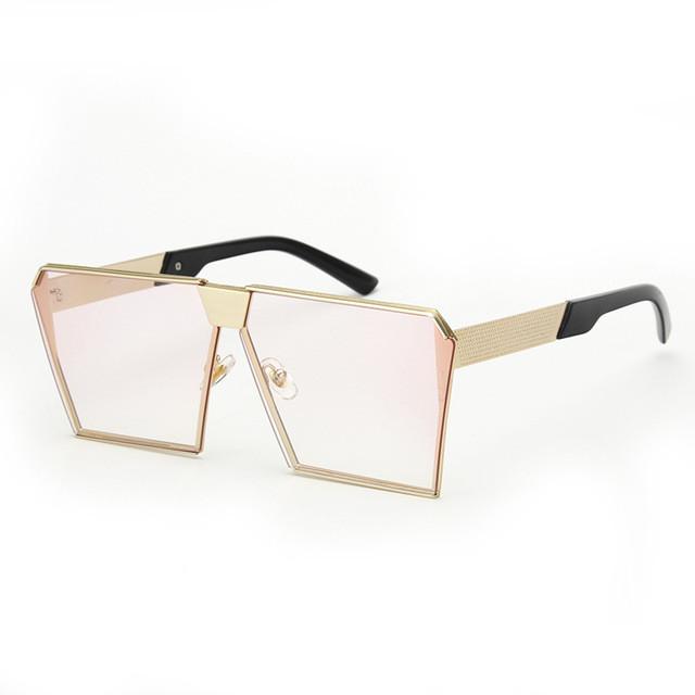 Women Oversize Women Sunglasses UV400 Gradient Vintage eyeglasses - Flickdeal.co.nz