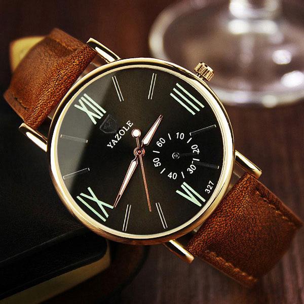 Men Wrist Watch- Luxury Quartz Watch for Men f968 - Flickdeal.co.nz