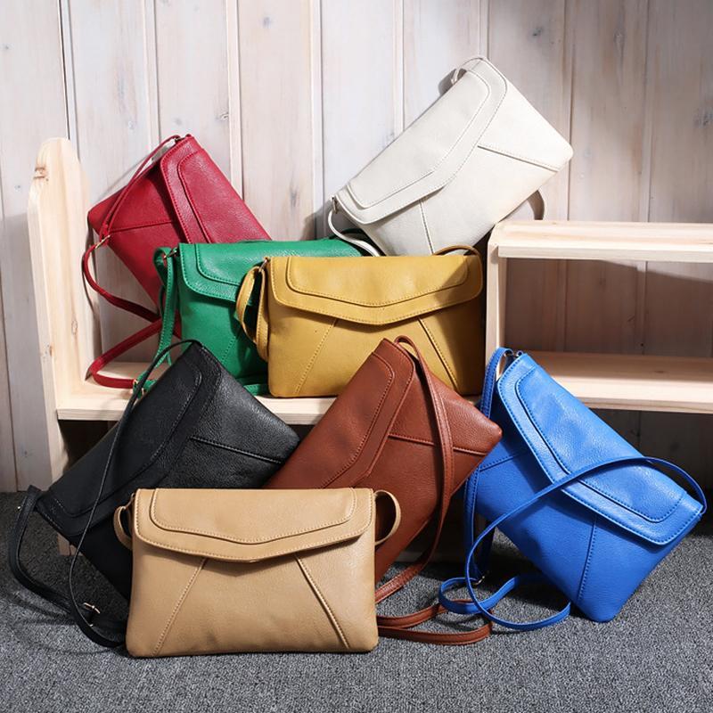 Ladies PU Leather handbag wedding clutches messenger should bags - 7 Colours - Flickdeal.co.nz