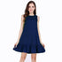 Women's Sleeveless Cotton Ruffles Printed Dress - 14 Designs - Flickdeal.co.nz