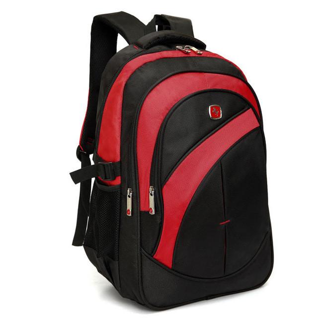 Unisex 15.6 Inch Laptop Backpacks Large Capacity Nylon Men's Women's Backpacks School college Bags - Flickdeal.co.nz