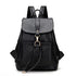 School Bags for Teenage Girls Women Backpacks Fashion Ladies PU Leather Backpack - Flickdeal.co.nz
