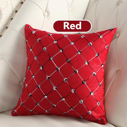 Plaids Pattern Cushion Cover Decorative Pillowcase 40116 - Flickdeal.co.nz