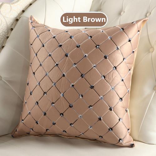 Plaids Pattern Cushion Cover Decorative Pillowcase 40116 - Flickdeal.co.nz