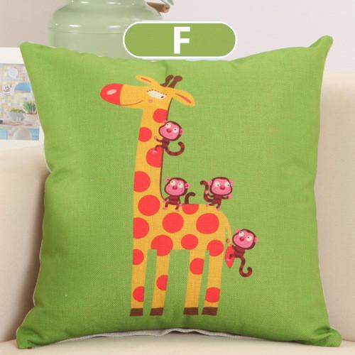 Cushion Covers - Dog Zebra Donkey Pattern Cushion Cover 40329 - Flickdeal.co.nz