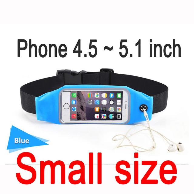 Sports Running Water Proof Case For iPhone 6 7 Plus Samsung Universal Waist Phone Bag - Flickdeal.co.nz